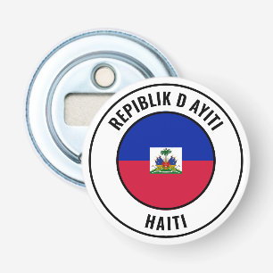 Décapsuleur Haïti Drapeau Gorgeous Patriotic Bottle Ouvrir
