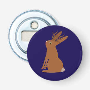 Décapsuleur Halloween Jackalope Trou ou traitement