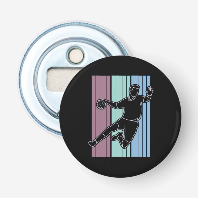 Décapsuleur Handball Player Retro (Devant)