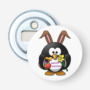 DÉCAPSULEUR "HAPPY EASTER" PENGUIN BUNNY