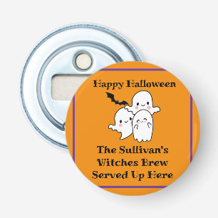 Décapsuleur Happy Halloween Brew Ghost Bat Orange