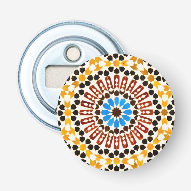 Décapsuleur Harmonie Zellige Marocaine  (Devant)