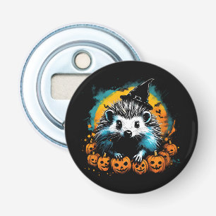 Décapsuleur Hérisson d'Halloween et citrouilles mignon