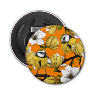 Décapsuleur Heure du printemps en jaune