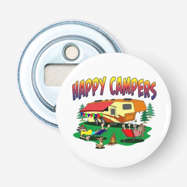 DÉCAPSULEUR ** HEUREUX STYLE CAMPER** (Devant)