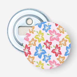 Décapsuleur Hibiscus Coloré, Motif Des Fleurs