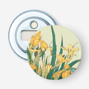 Décapsuleur Hokusai grasshopper et iris Japon