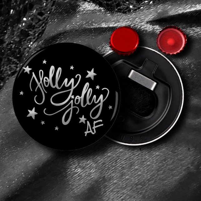 Décapsuleur Holly Jolly AF | Scripts à huile brillant en argen (Créateur téléchargé)