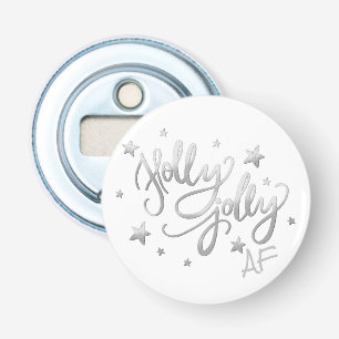 Décapsuleur Holly Jolly AF Scripts à huile brillant en argen