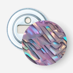 Décapsuleur Holographie abstraite/iridescente futuriste