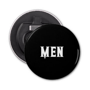 Décapsuleur Homme Texte personnalisé Couleur noire Arrière - p