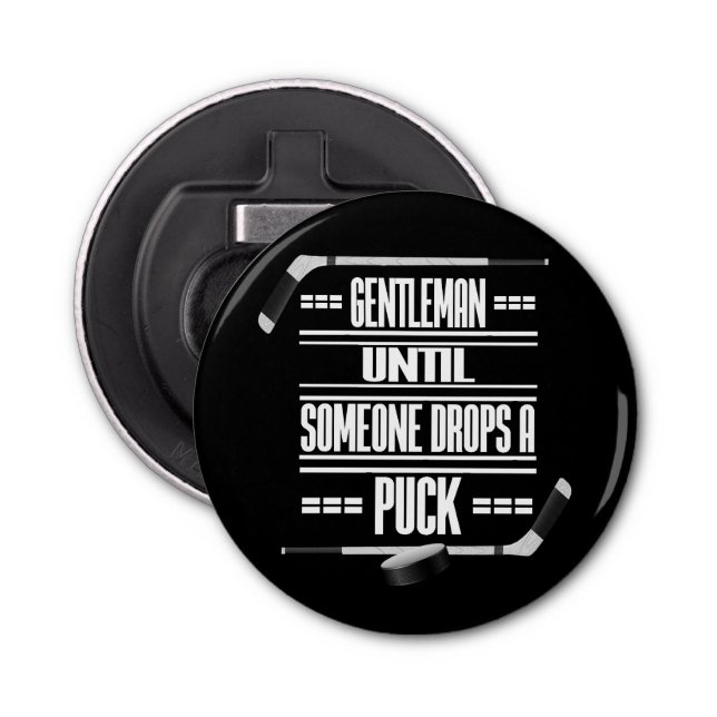 Décapsuleur Humour de hockey sur glace (Devant)