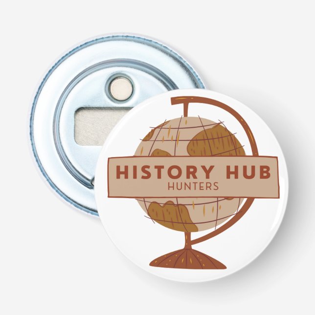 Décapsuleur Hunters Hub History (Devant)