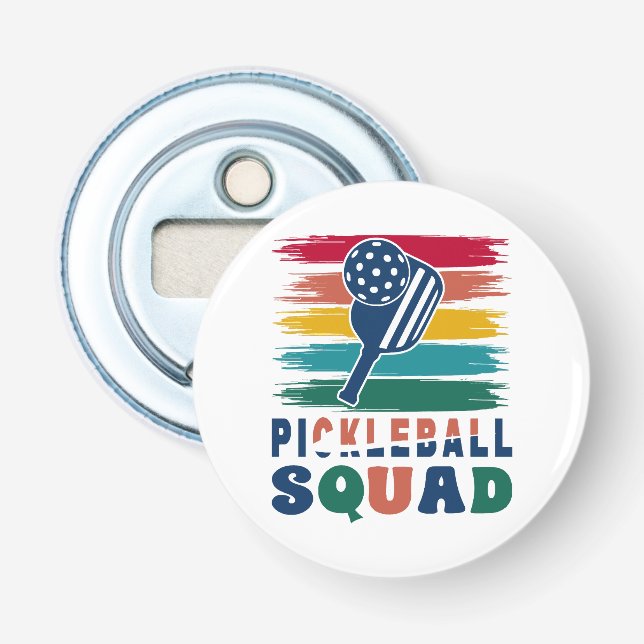 Décapsuleur Idée cadeau des joueurs de Pickleball (Devant)