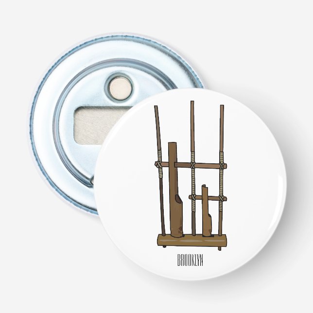 Décapsuleur Illustration Angkpoumon (Devant)