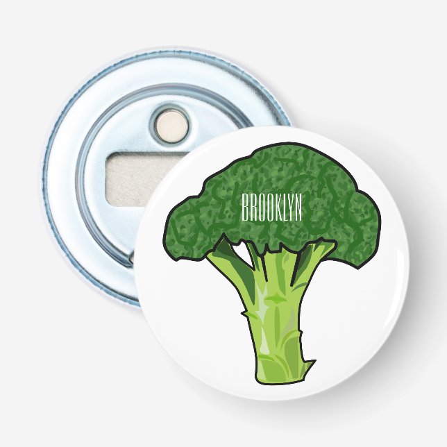 Décapsuleur Illustration de Broccoli (Devant)