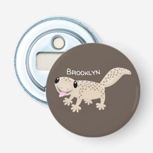 Décapsuleur Illustration de gecko tan tan mignon