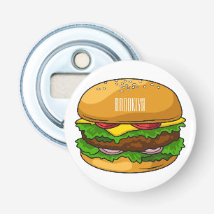 Décapsuleur Illustration de Hamburger