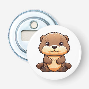 Décapsuleur Illustration de la loutre de dessin