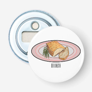 Décapsuleur Illustration du ventre de porc rôti
