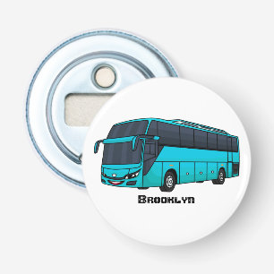 Décapsuleur Illustration d'un autobus à passagers moderne