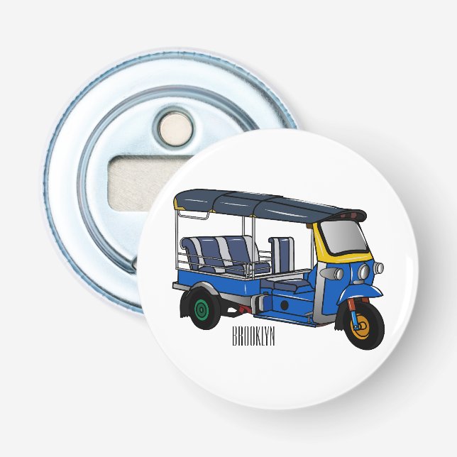 Décapsuleur Illustration Tuk tuk (Devant)