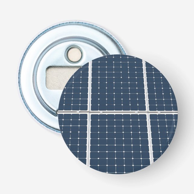Décapsuleur Image amusante d'un panneau solaire (Devant)