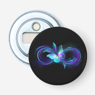 Décapsuleur Infinité brillante avec papillon magique