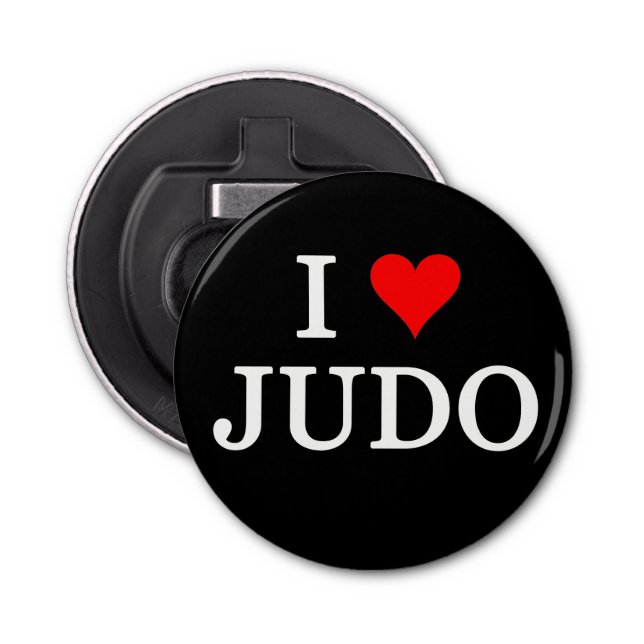 Décapsuleur J'aime le judo (Devant)