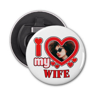 Décapsuleur J'Aime Ma Femme Personnalisée