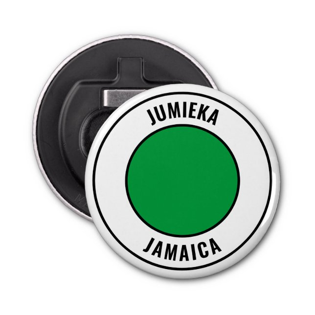 Décapsuleur Jamaïque Drapeau magnifique Patriotic Bottle Ouvri (Devant)