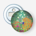 Décapsuleur Jardin aux fleurs Gustav Klimt<br><div class="desc">Bottle Opener avec la peinture à l’huile de Gustav Klimt Jardin aux fleurs (1906). Un beau jardin de fleurs violettes,  rouges,  blanches,  bleues et oranges. Un grand cadeau pour les amateurs d'art Art Nouveau et autrichien.</div>