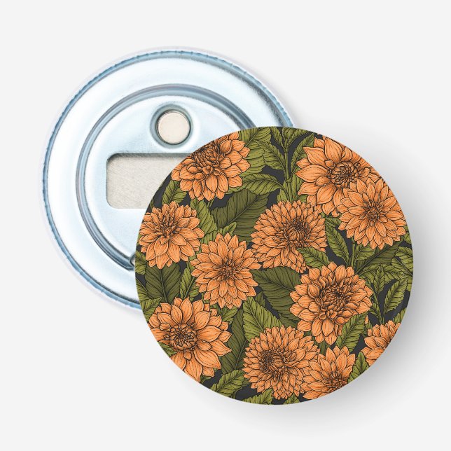 Décapsuleur Jardin Orange Dahlia (Devant)