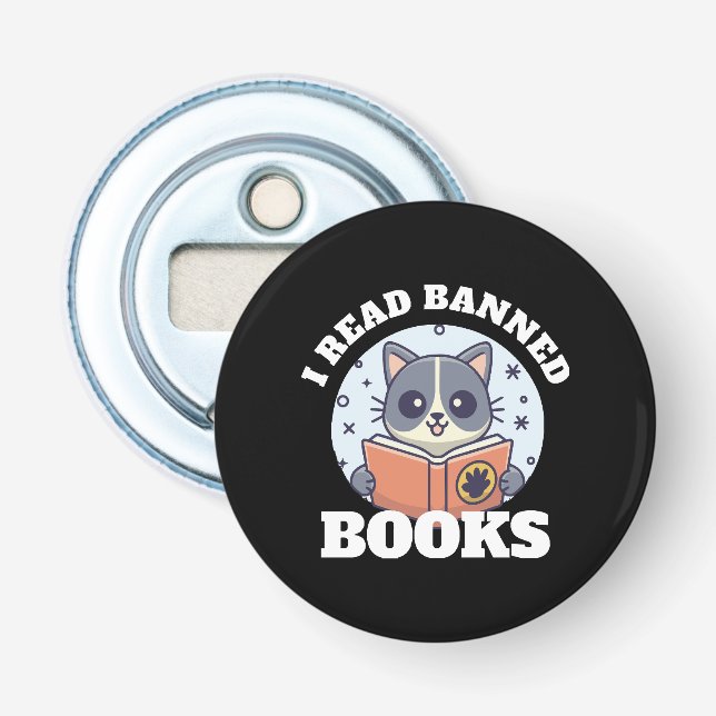 Décapsuleur Je lis des livres interdits (Devant)