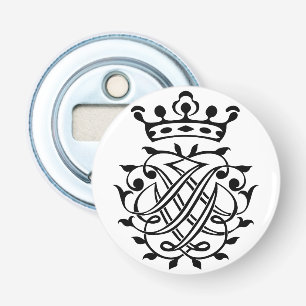 Décapsuleur Johann Sebastian Bach Crest Monogramme Insignia