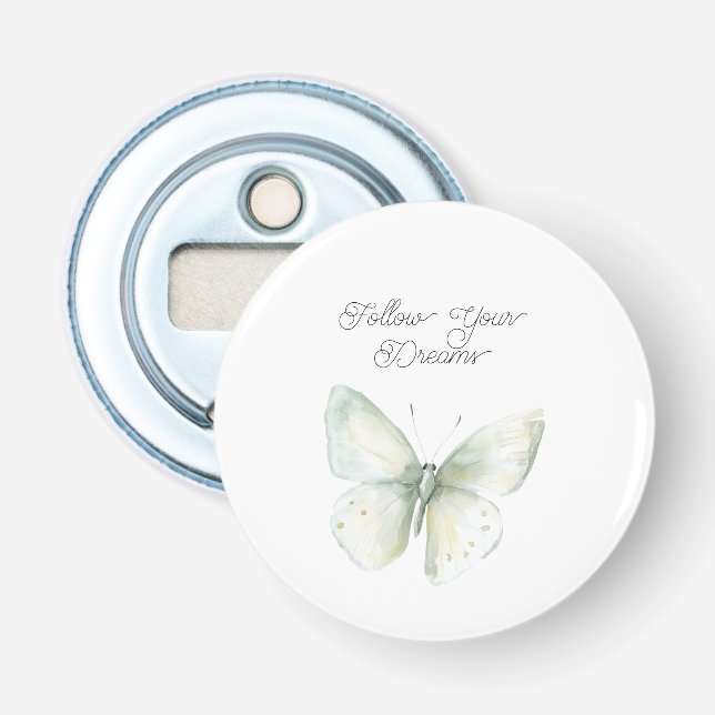 Décapsuleur Joie de Papillon de Menthe (Devant)