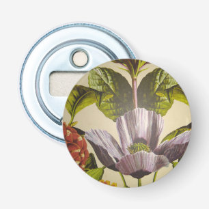 Décapsuleur Joli Ouvrage personnalisé de flacon à fleurs viole