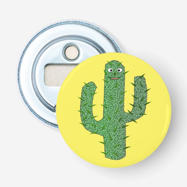 Décapsuleur Jour des morts heureux Cactus (Devant)