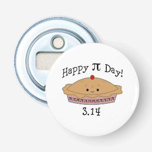 Décapsuleur Jour heureux mignon de pi !