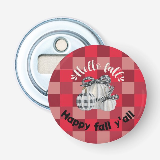 Décapsuleur Joyeux automne Y'all (Devant)