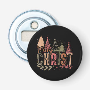 Décapsuleur Joyeux Christ Mas Noël Foi Chrétienne Jésus C