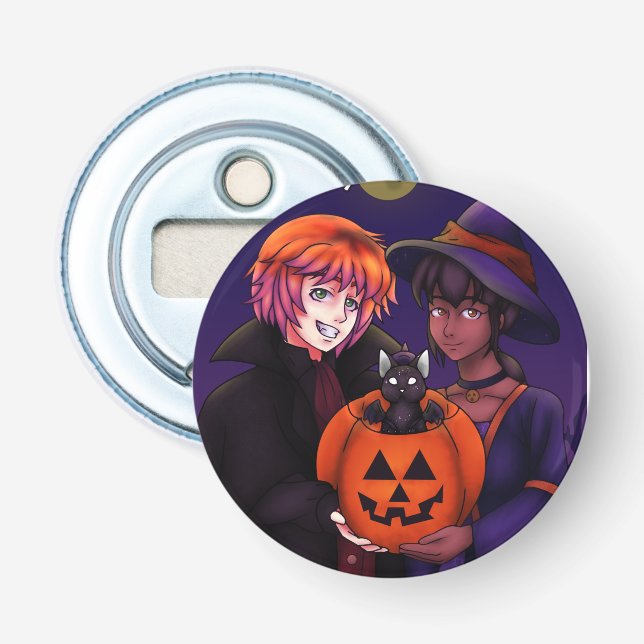 Décapsuleur Joyeux costumes d'Halloween (Devant)