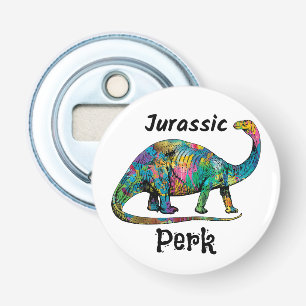 Décapsuleur Jurassic Perk Dinosaure Coloré Blanc