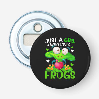 Décapsuleur Juste Une Fille Qui Aime Les Grenouilles Enfants F