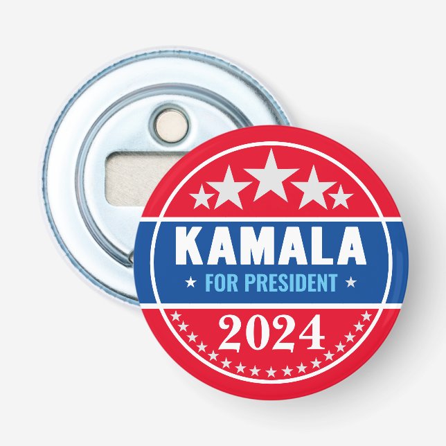 Décapsuleur Kamala Harris 2024 Présidente  (Devant)