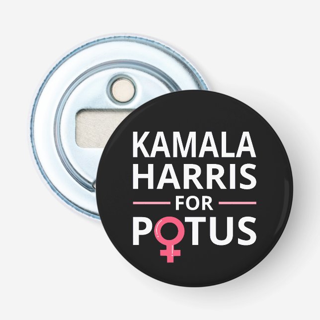 Décapsuleur Kamala Harris pour POTUS I (Devant)