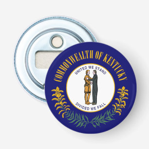 Décapsuleur Kentucky : Commonwealth Bluegrass Drapeau de l'Éta