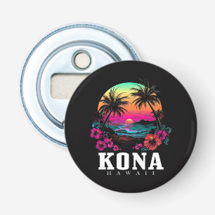 Décapsuleur Kona Hawaï Fleurs d'Hibiscus Hawaïen Surfeur
