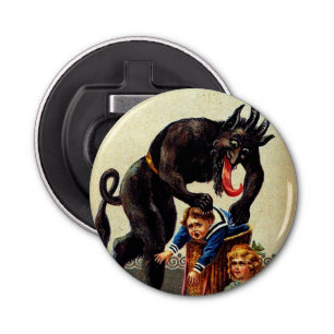 Décapsuleur Krampus Enfants en Panier Vacances Noël Ouverture
