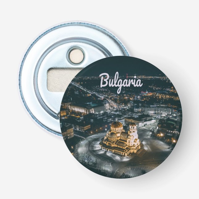 Décapsuleur La capitale bulgare Sofia Alexandre Nevsky Cathédr (Devant)